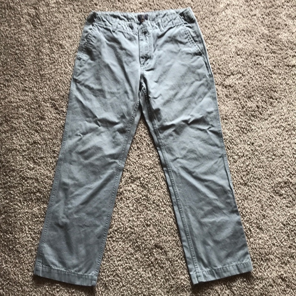 GAP Slate Grey khakis.